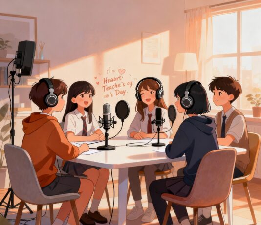 Sân khấu nhạc tri ân riêng tư trong lớp học, học sinh đàn hát gửi lời cảm ơn thầy cô nhân ngày 20/11.