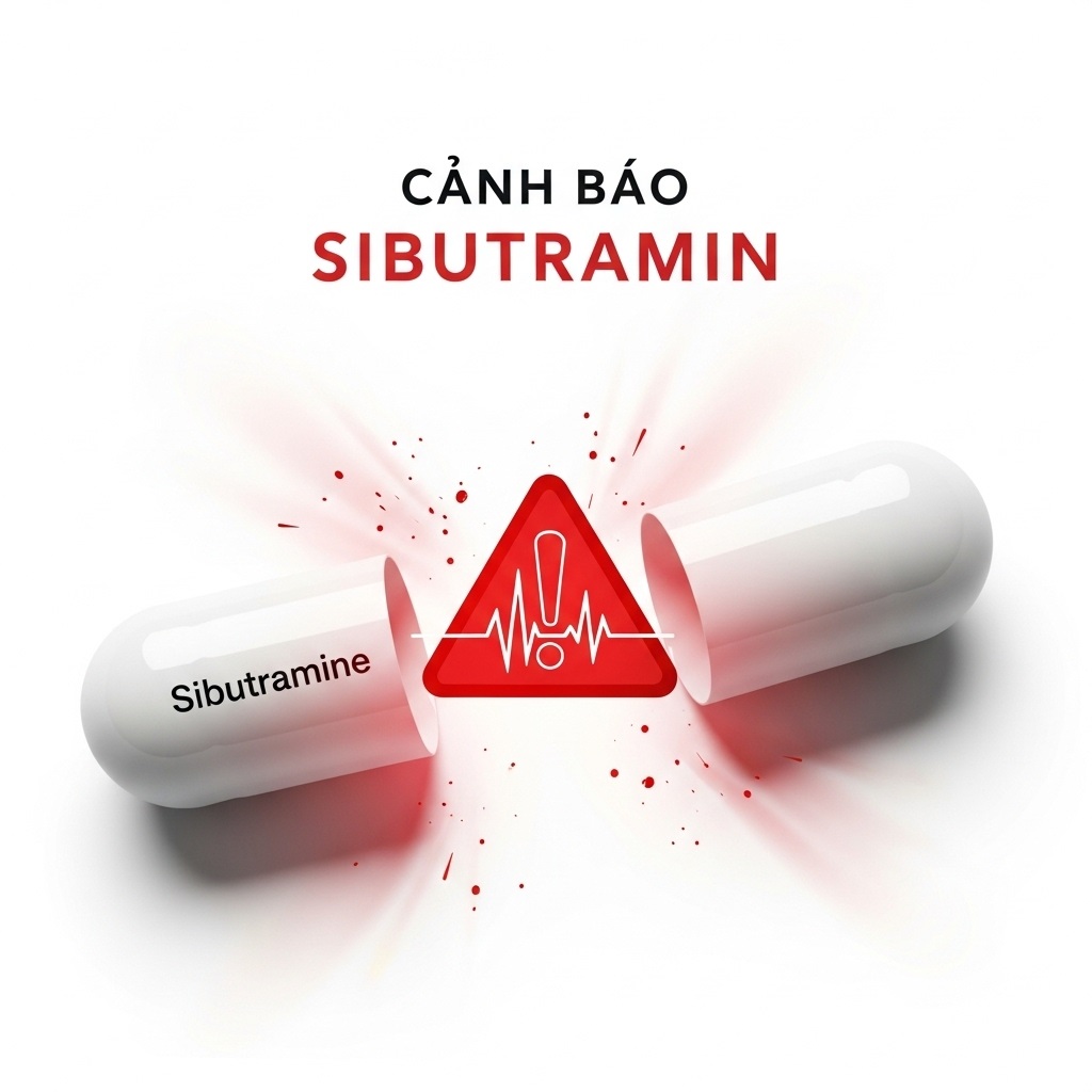 Sibutramin là gì? Tác dụng, tác hại và vì sao bị cấm trong thuốc giảm cân Sibutramin là gì? Tác dụng, tác hại và vì sao bị cấm trong thuốc giảm cân