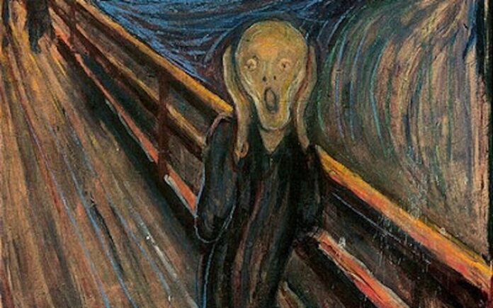 Bức tranh The Scream. Nguồn: Internet Bức tranh The Scream. Nguồn: Internet