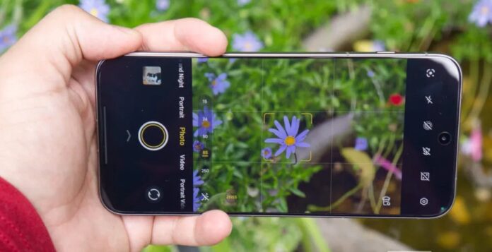 Màn hình camera của điện thoại Vivo X300 (Ảnh: Internet) Màn hình camera của điện thoại Vivo X300 (Ảnh: Internet)