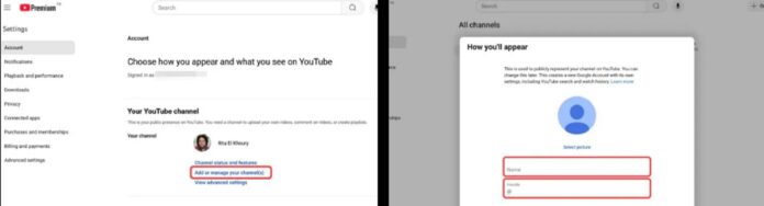 Cách tạo kênh YouTube mới (Ảnh: Internet) Cách tạo kênh YouTube mới (Ảnh: Internet)