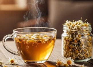 Ngon và khỏe: 7 thức uống giúp thư giãn và xua tan căng thẳng Trà hoa cúc