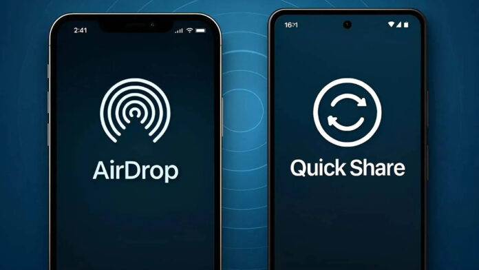 AirDrop và Quick Share (Ảnh: Internet)