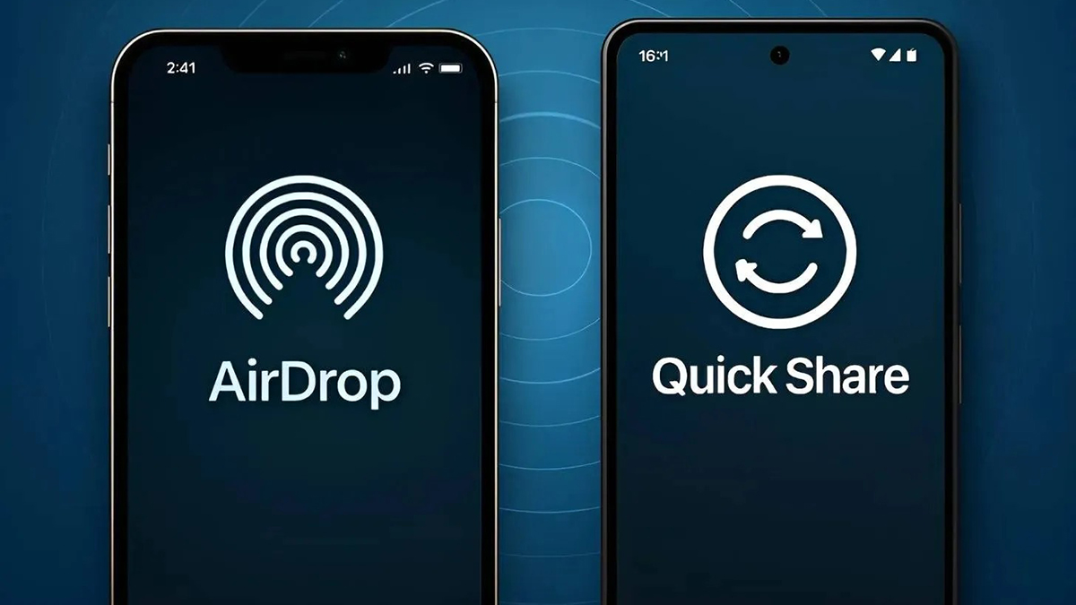 AirDrop và Quick Share (Ảnh: Internet)
