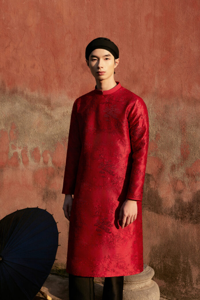 Áo dài nam Maison LONG