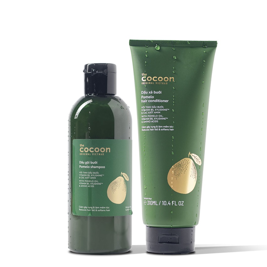 Bộ dầu gội xả Bưởi Pomelo Cocoon