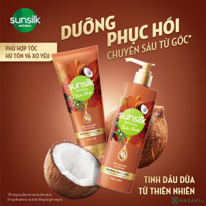 Combo gội x Sunsilk thiên nhiên