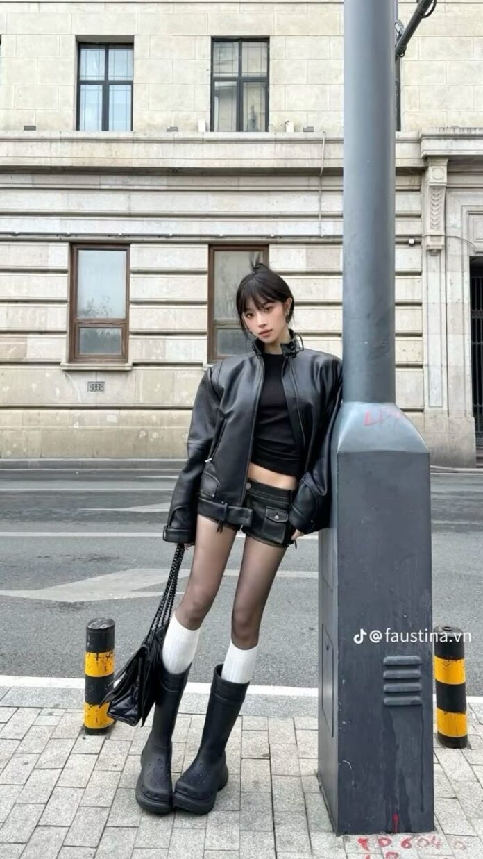 Phối đồ cá tính ấn tượng với một em boots lửng