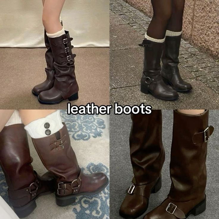 Boots da nữ ống rộng