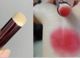 Liệu rằng có cần dùng cọ tán son không? Phân biệt các loại cọ son phổ biến và cách dùng