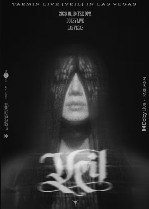 Taemin chính thức công bố concert đầu tiên tổ chức tại Las Vegas (Mỹ) (Ảnh: Internet)