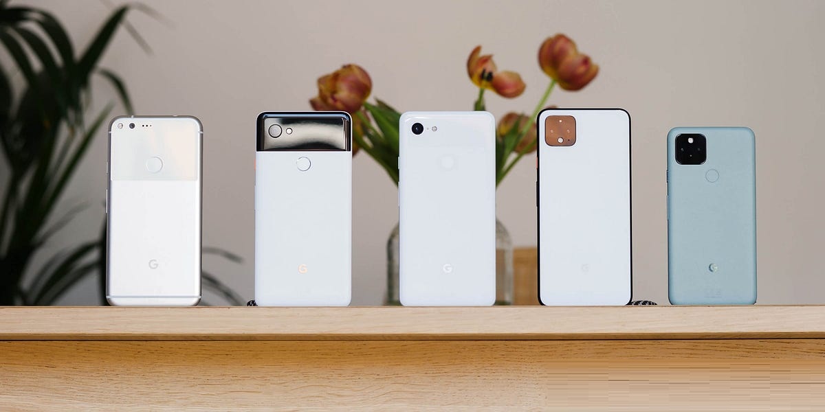 Điện thoại Pixel của Google (Ảnh: Internet)