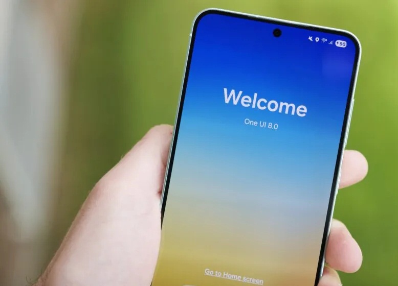 Trang Chào mừng của One UI 8 trên Galaxy S25 (Ảnh: Internet)