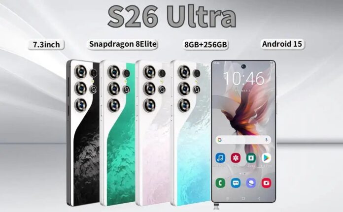 Mẫu điện thoại làm nhái Galaxy S26 Ultra được bán trên Amazon (Ảnh: Internet) Mẫu điện thoại làm nhái Galaxy S26 Ultra được bán trên Amazon (Ảnh: Internet)