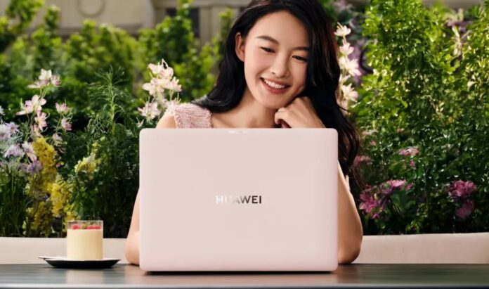 Huawei MateBook Pro phiên bản Dawn Pink (Ảnh: Internet)