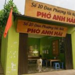 Hình ảnh quán phở trong game Brother Hai s Pho Restaurant được người hâm mộ dùng AI phục dựng (Nguồn: Internet)