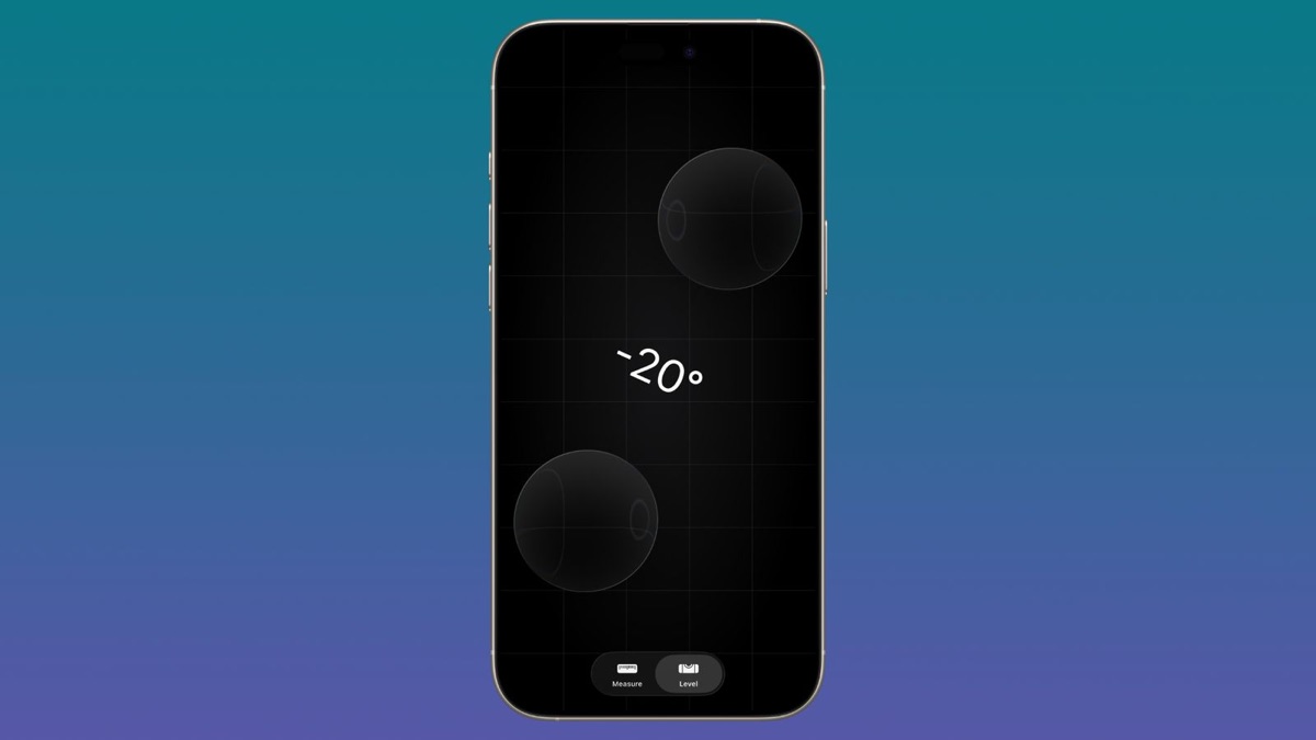 Ứng dụng Đo (Measure) (Ảnh: Internet)