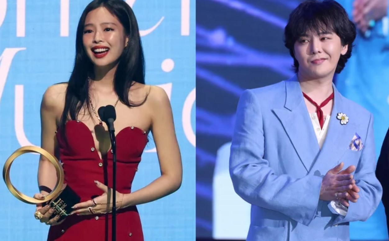 Hai nghệ sĩ hàng đầu Kpop tham dụ lễ trao giải âm nhạc cuối năm khiến khán giả không thể ngồi yên (Ảnh: Internet)