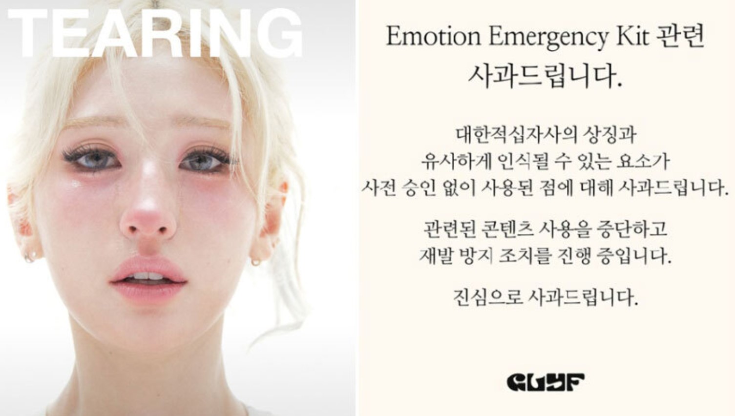 Jeon Somi xin lỗi vì thiết kế sản phẩm mỹ phẩm giống biểu tượng Chữ thập đỏ