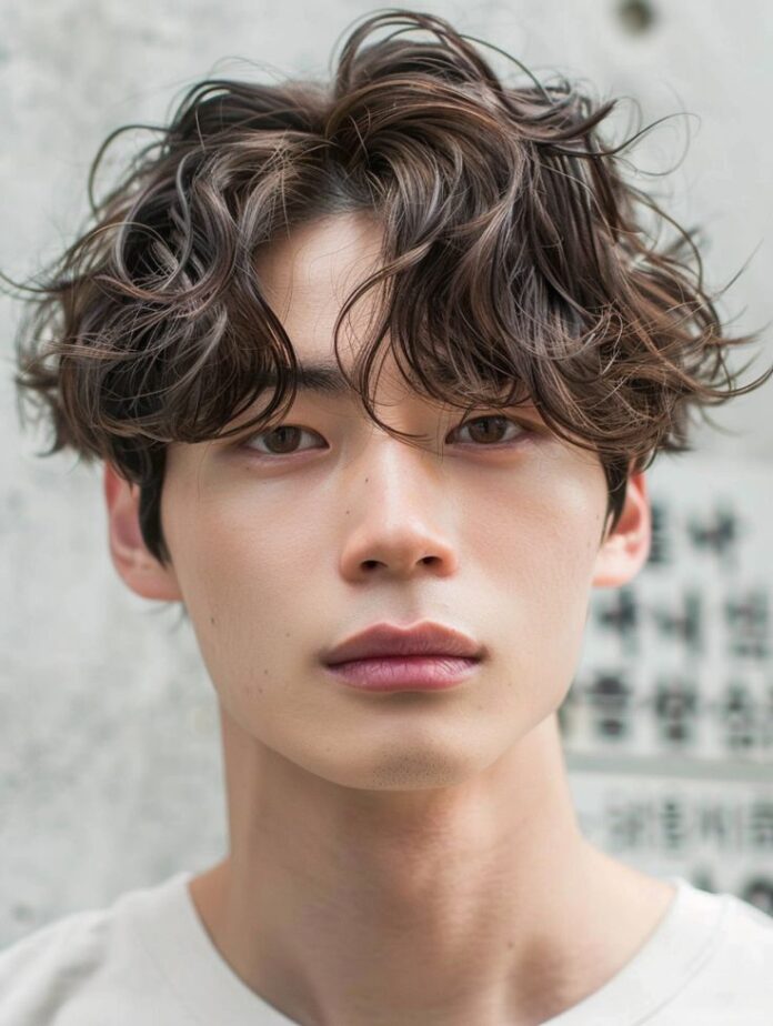 Messy Perm - tóc uốn xoăn