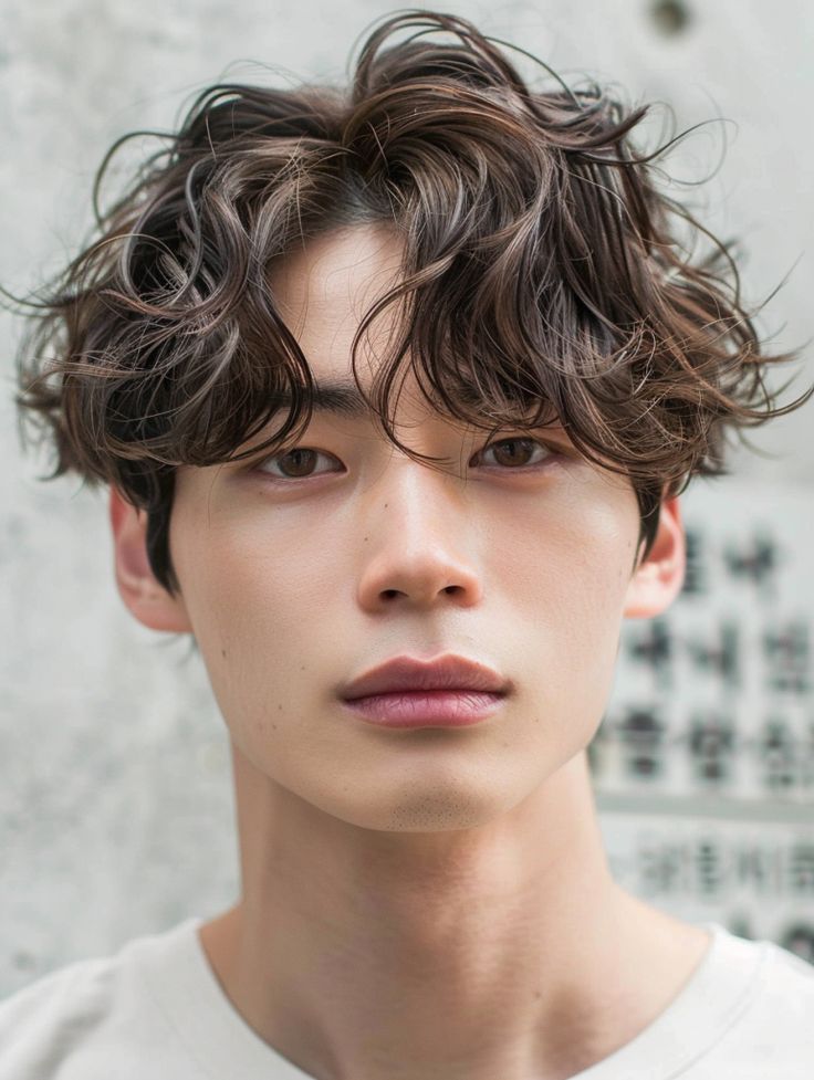 Messy Perm - tóc uốn xoăn