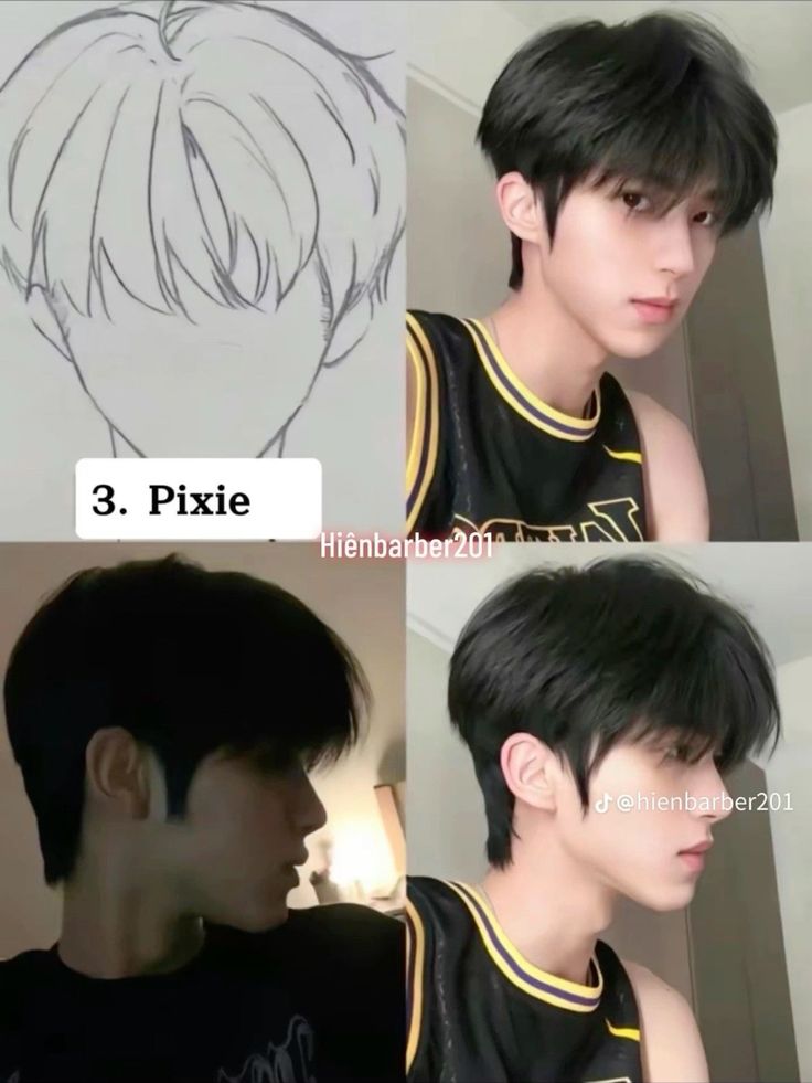 Pixie - kiểu tóc nam Hàn gọn gàng