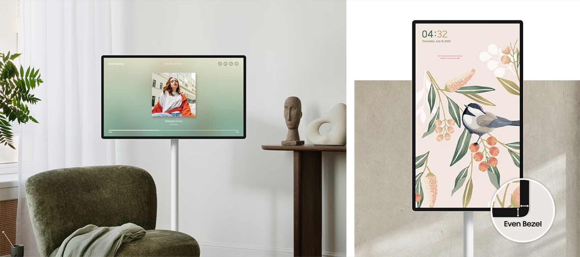 Samsung ra mắt màn hình Movingstyle (Ảnh: Internet)