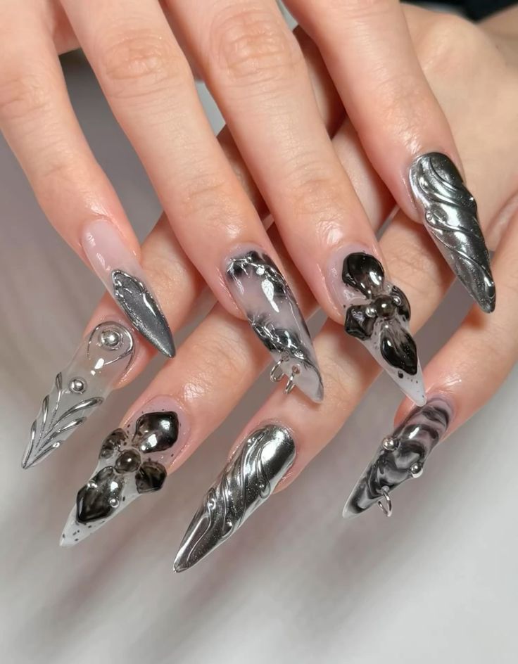Tạo hiệu ứng 3D cho nail