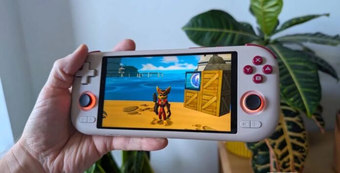 Máy chơi game MANGMI AIR X (Ảnh: Internet) Máy chơi game MANGMI AIR X (Ảnh: Internet)