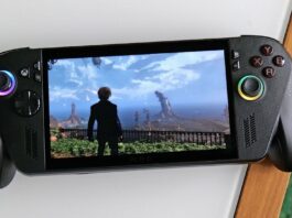 Máy chơi game ASUS ROG Xbox Ally X: Nhiều thay đổi và nâng cấp cho trải nghiệm chơi game hàng đầu Nếu không quá cầu kỳ về độ tương phản và độ bão hòa màu sắc thì khó có thể tìm thấy nhiều lỗi trên màn hình IPS FHD 7 inch của máy ROG Xbox Ally X (Ảnh: Internet)