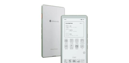 Máy đọc sách điện tử Viwoods AiPaper ra mắt với màn hình E-Ink và hệ điều hành Android 16 lần đầu tiên trên thị trường Máy đọc sách điện tử AiPaper của thương hiệu Viwoods (Ảnh: Internet)