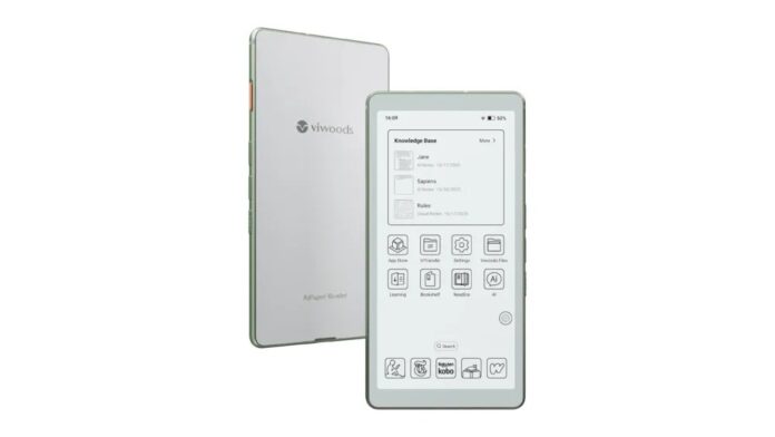 Máy đọc sách điện tử AiPaper của thương hiệu Viwoods (Ảnh: Internet)