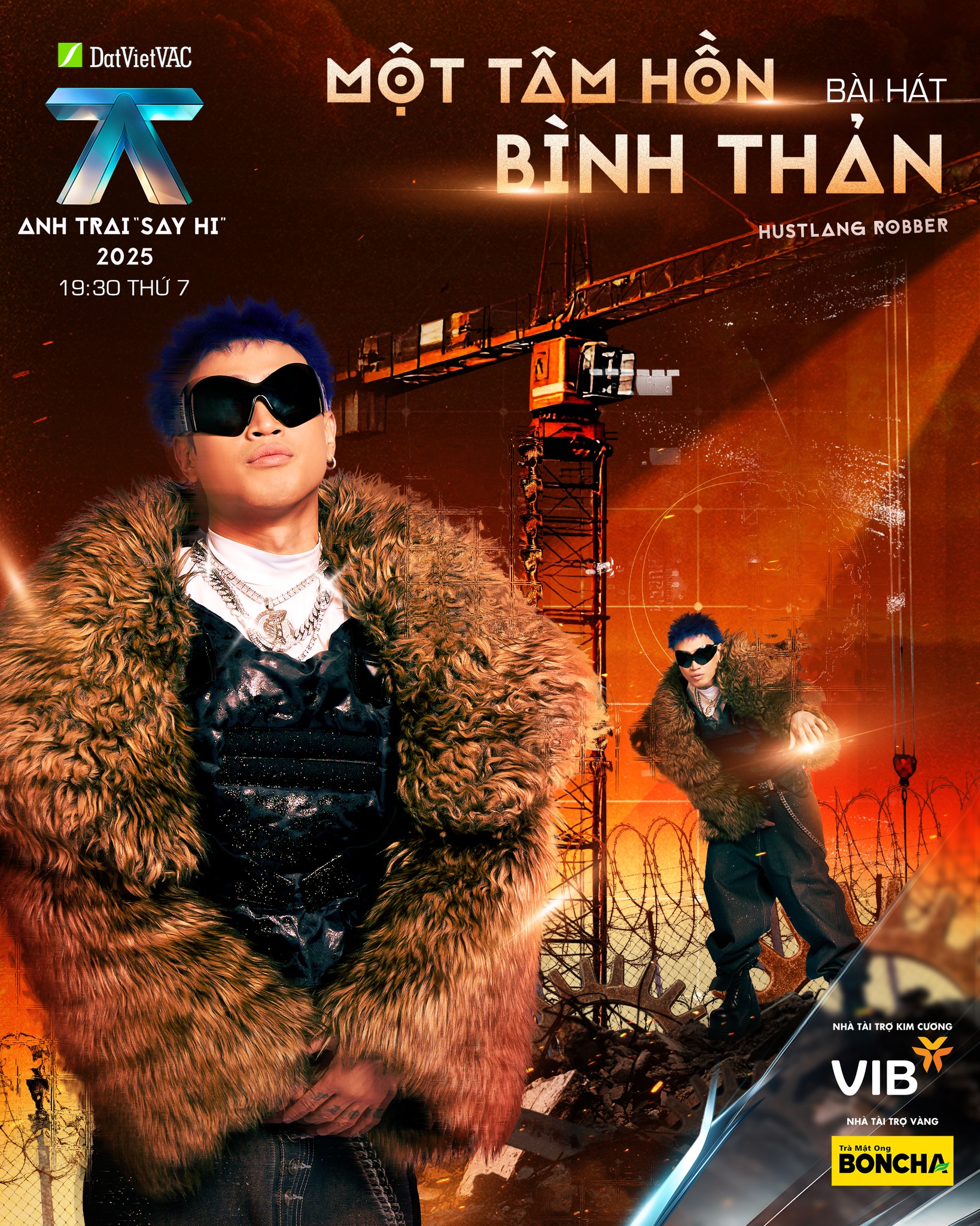 Robber và “Một Tâm Hồn Bình Thản”: Khi chiến binh rap tìm thấy bình yên giữa lửa tại Anh Trai Say Hi 2025