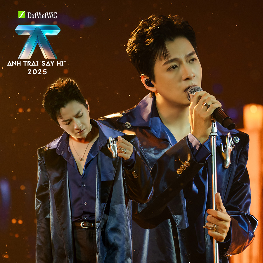 Ngô Kiến Huy tận hưởng âm nhạc một cách trọn vẹn tại Anh Trai Say Hi (Nguồn: internet)