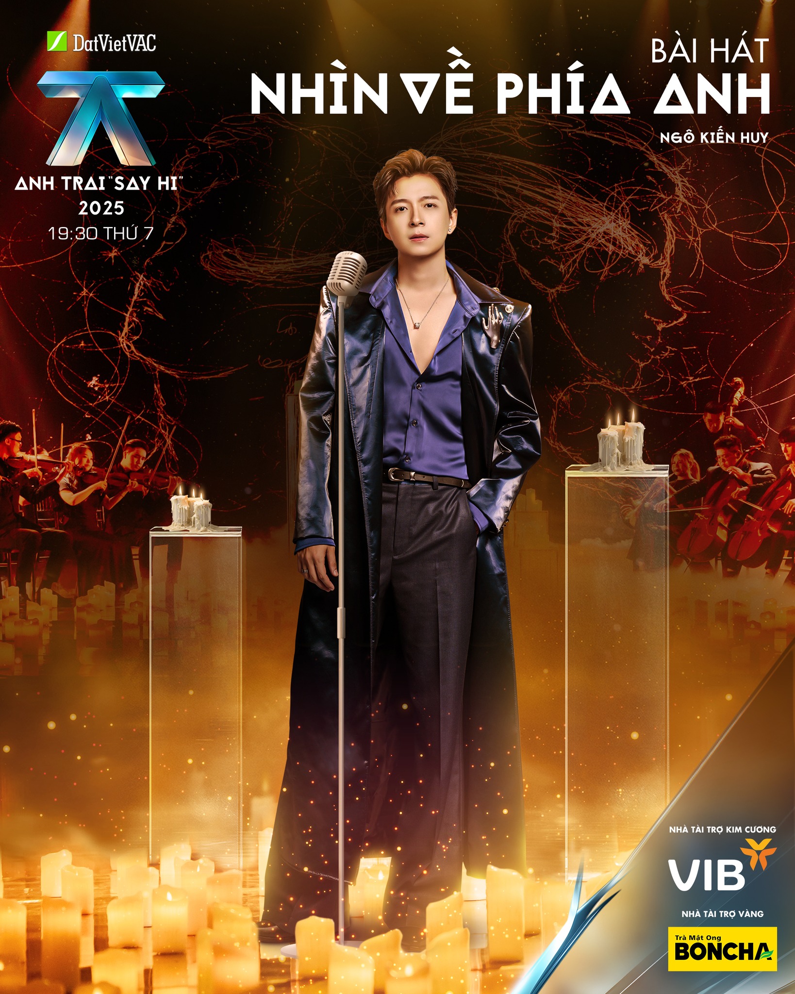 Ngô Kiến Huy nghiêm túc trở lại với âm nhạc tại Anh Trai Say Hi (Nguồn: internet)