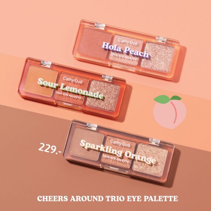 Cathy Doll Cheers Around Trio Eye Palette