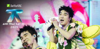 King of Hook trở lại: OgeNus mang năng lượng rực rỡ cùng ca khúc mới “Anh Không Đến Để Rời Đi” tại đêm Chung kết Anh Trai Say Hi 2025 OgeNus mang đến màu sắc tươi sáng tại chung kết (Nguồn: internet)