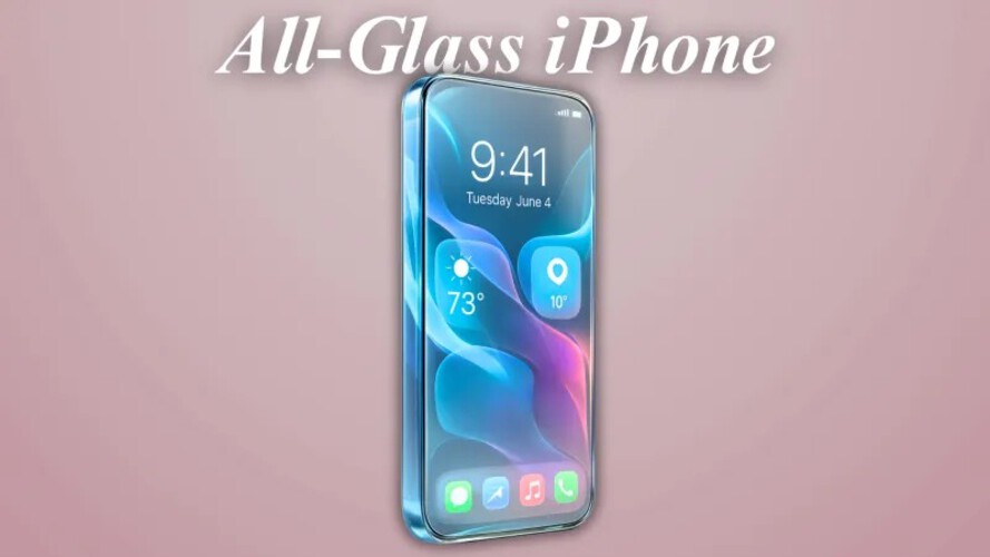 iPhone 2027 được đồn sẽ có viền cong bốn cạnh và màn hình tràn viền hoàn toàn, với khả năng Apple sẽ bỏ qua tên “iPhone 19” để đánh dấu cột mốc đặc biệt (Ảnh: Internet)