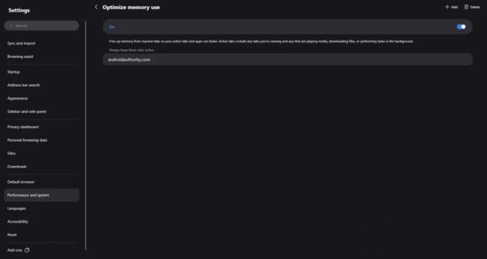 Trình duyệt web Samsung Internet trên máy tính (Ảnh: Internet)