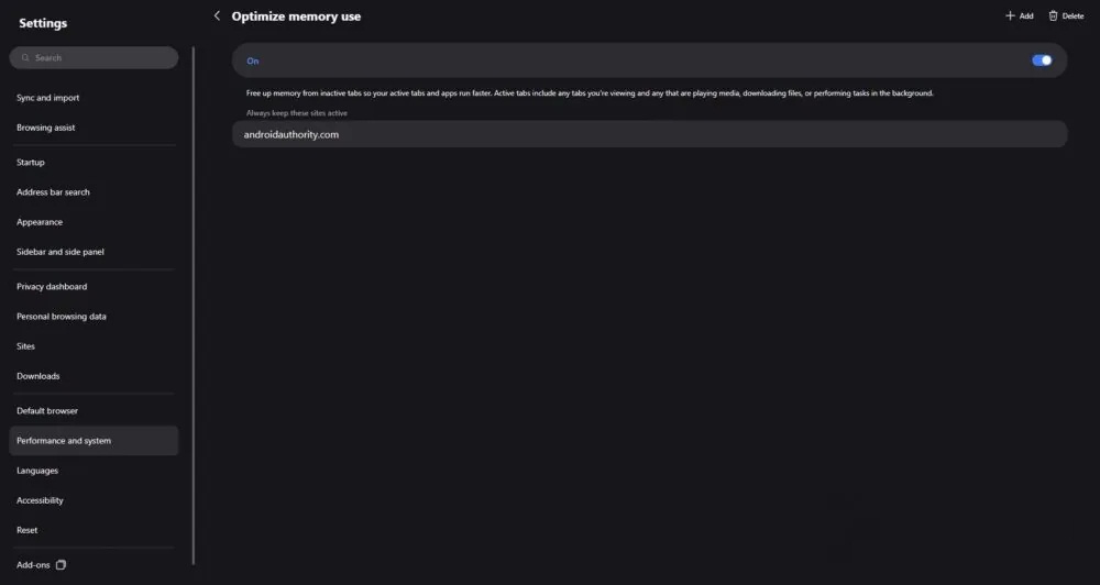 Trình duyệt web Samsung Internet trên máy tính (Ảnh: Internet)