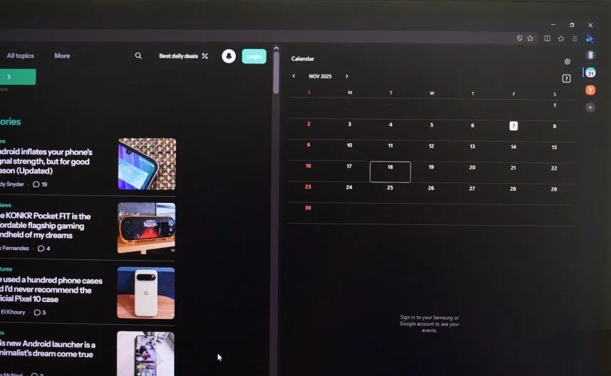 3 tính năng của trình duyệt web Samsung Internet Beta trên máy tính tốt hơn Chrome của Google