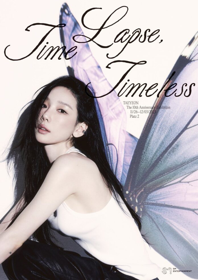 Taeyeon thông báo tổ chức triễn lãm“TAEYEON The 10th Anniversary Exhibition [Time Lapse, Timeless]” (Ảnh: Internet)