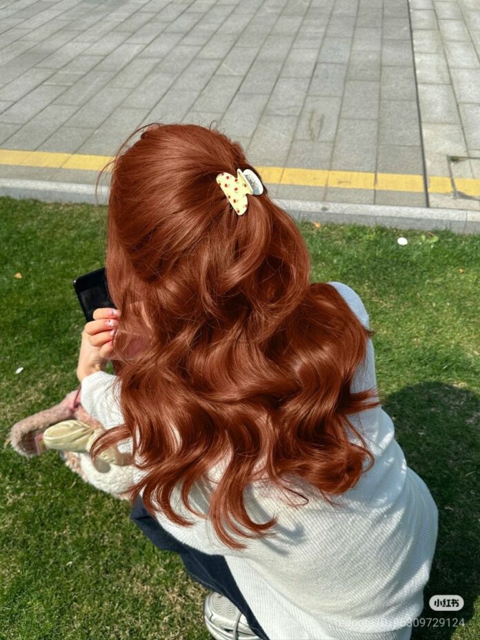 Đặc điểm của tóc màu nâu cam