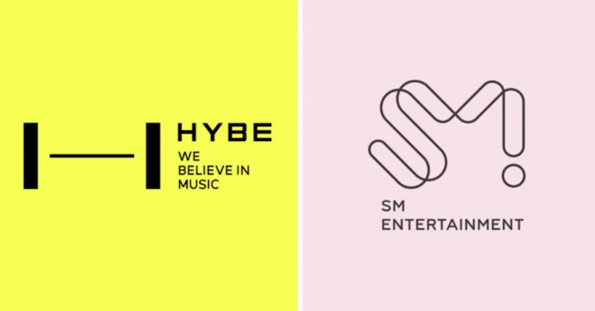 Cả Big Hit Music (HYBE) và SM Entertainment đều “án binh bất động” trước tin đồ hẹn hò của "gà nhà" (Ảnh: Internet)