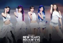 Le Sserafim là nhóm nhạc K-pop duy nhất góp mặt trong danh sách nghệ sĩ của chương trình Dick Clark s New Year s Rockin Eve with Ryan Seacrest năm nay