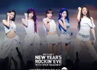 Le Sserafim là nhóm nhạc K-pop duy nhất góp mặt trong danh sách nghệ sĩ của chương trình Dick Clark s New Year s Rockin Eve with Ryan Seacrest năm nay
