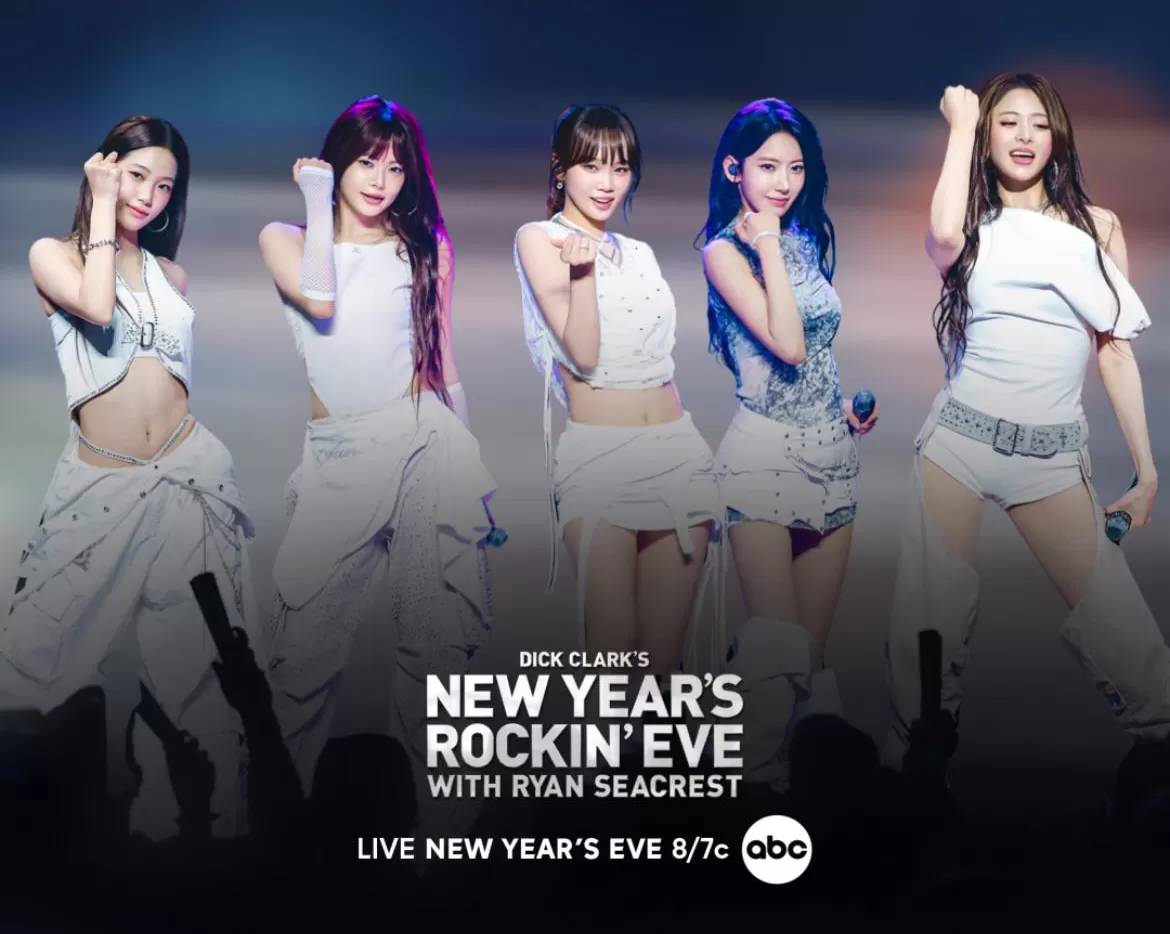 Le Sserafim sẽ biểu diễn tại Dick Clark’s New Year’s Rockin’ Eve with Ryan Seacrest – chương trình đêm giao thừa lớn nhất nước Mỹ