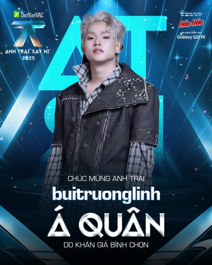 Buitruonglinh trở thành Á Quân Anh Trai Say Hi mùa 2 (Nguồn: internet)