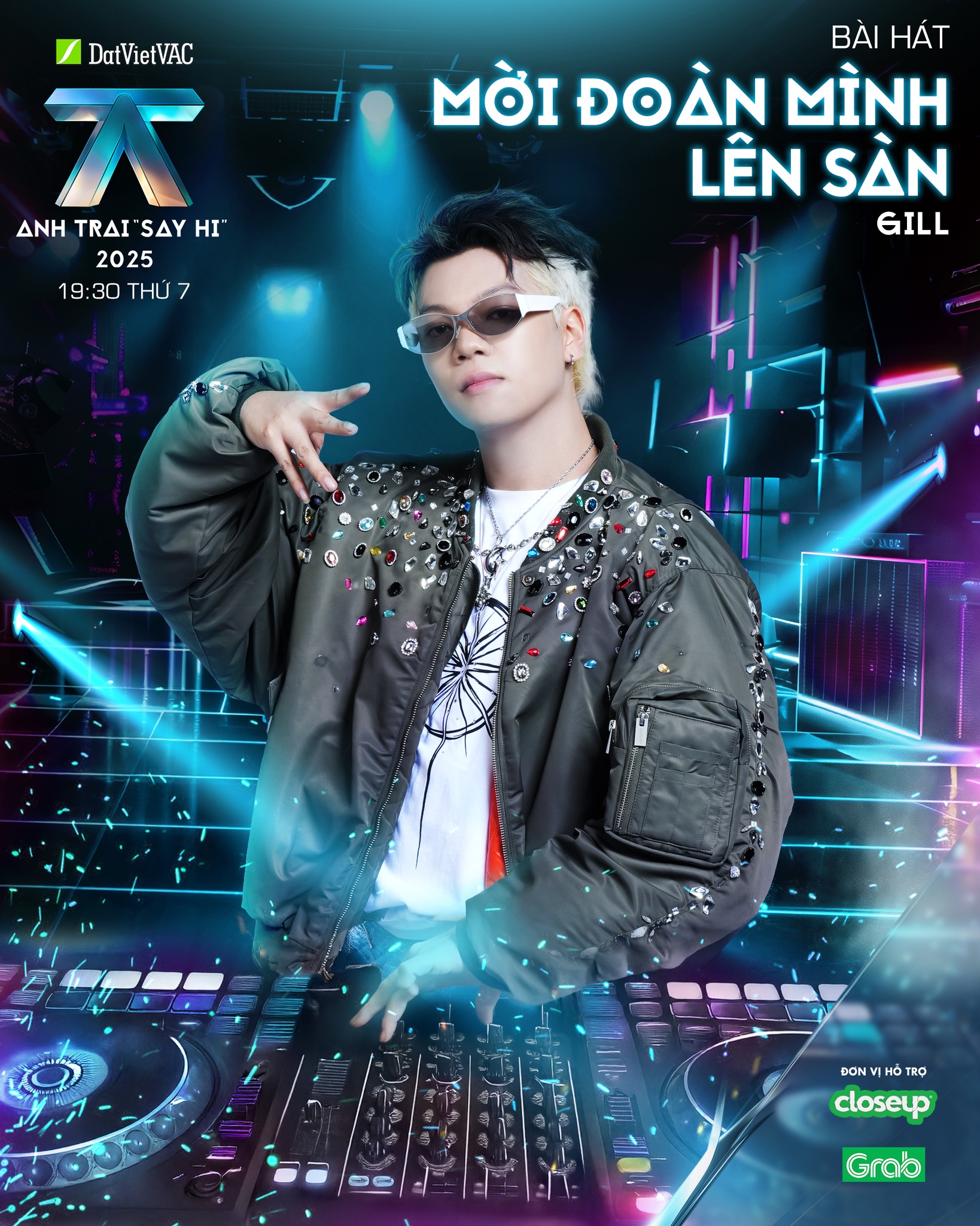 GILL mang Concert lên sân khấu: Màn kết Chung kết bùng nổ với bài hát “Mời Đoàn Mình Lên Sàn” tại Anh Trai Say Hi 2025