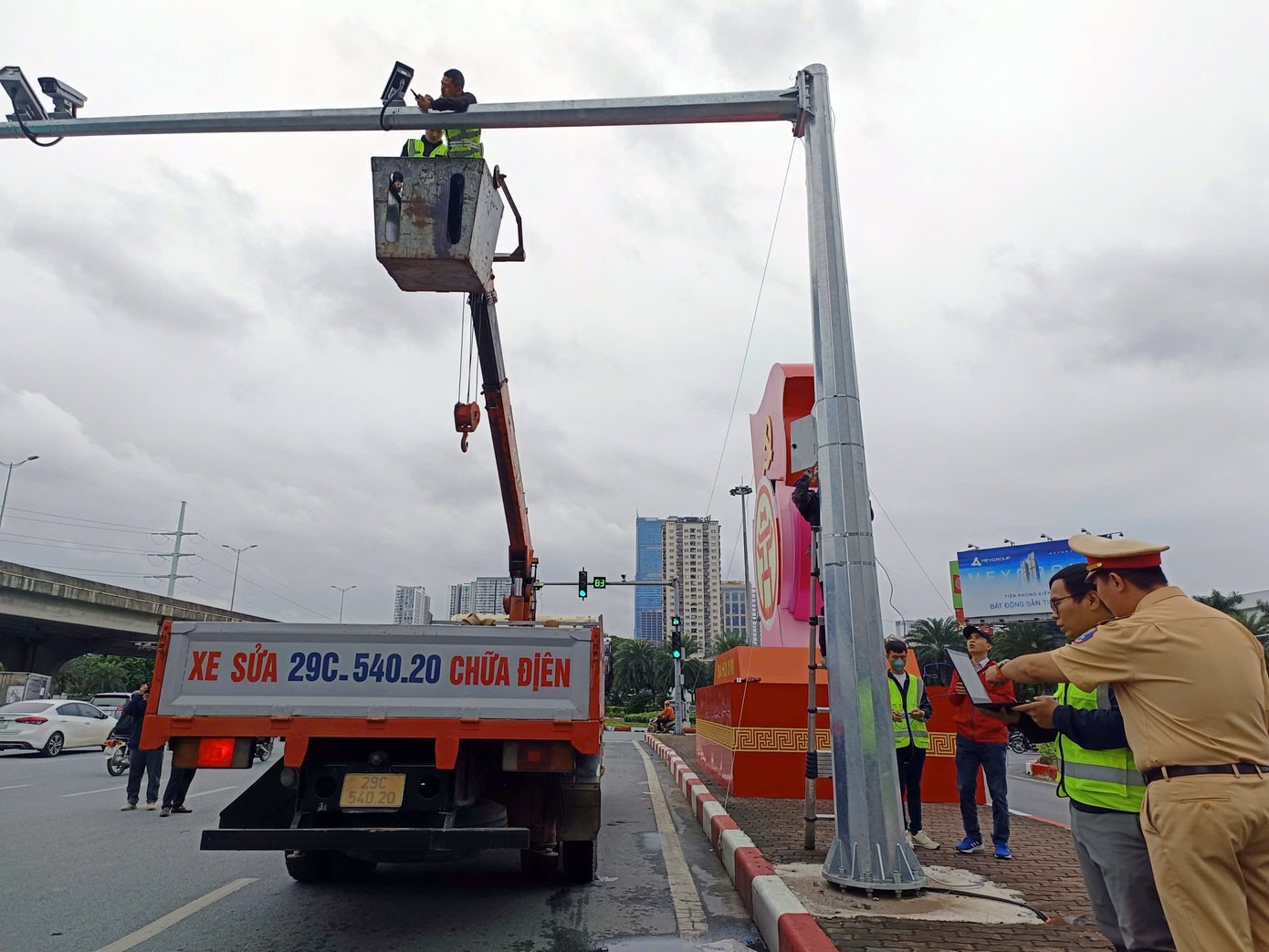 Camera AI giúp người dân chấp hành luật giao thông ngay cả khi không có cảnh sát đứng đường (Ảnh: Internet)